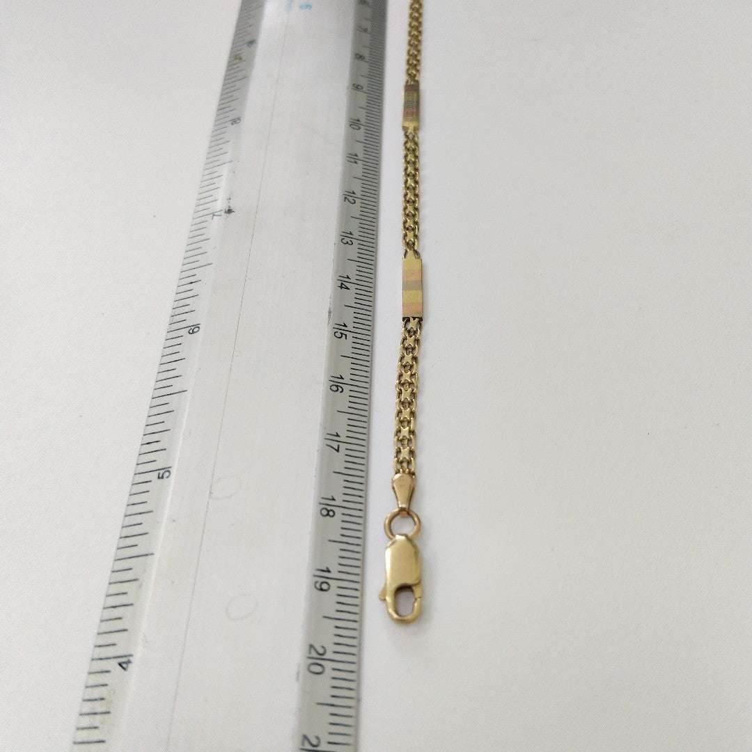 PULSERA ORO 14 K 4,90 GRMS (SEMINUEVO)