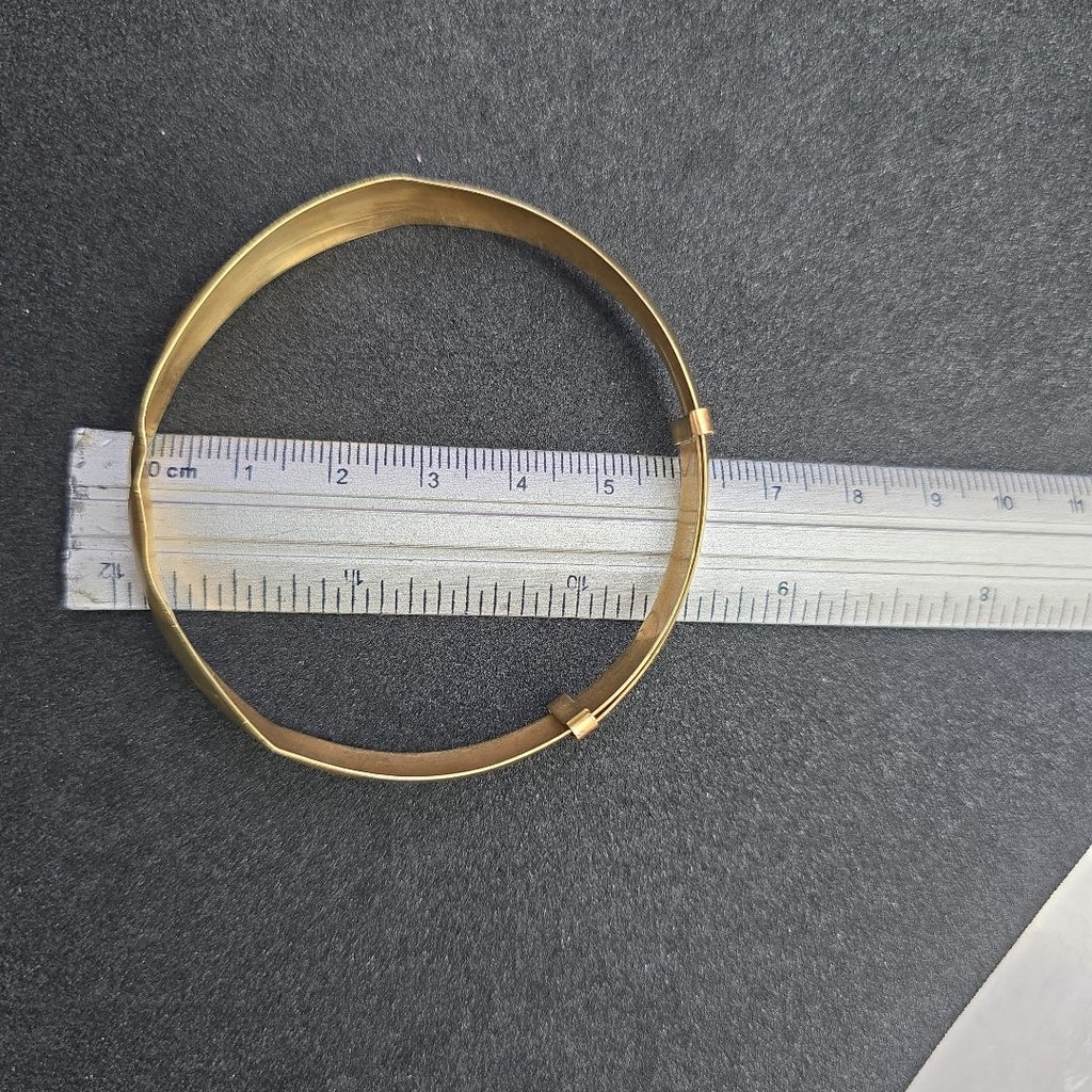 PULSERA RIGIDA ORO 14 K 9.8 GRMS (SEMINUEVO)