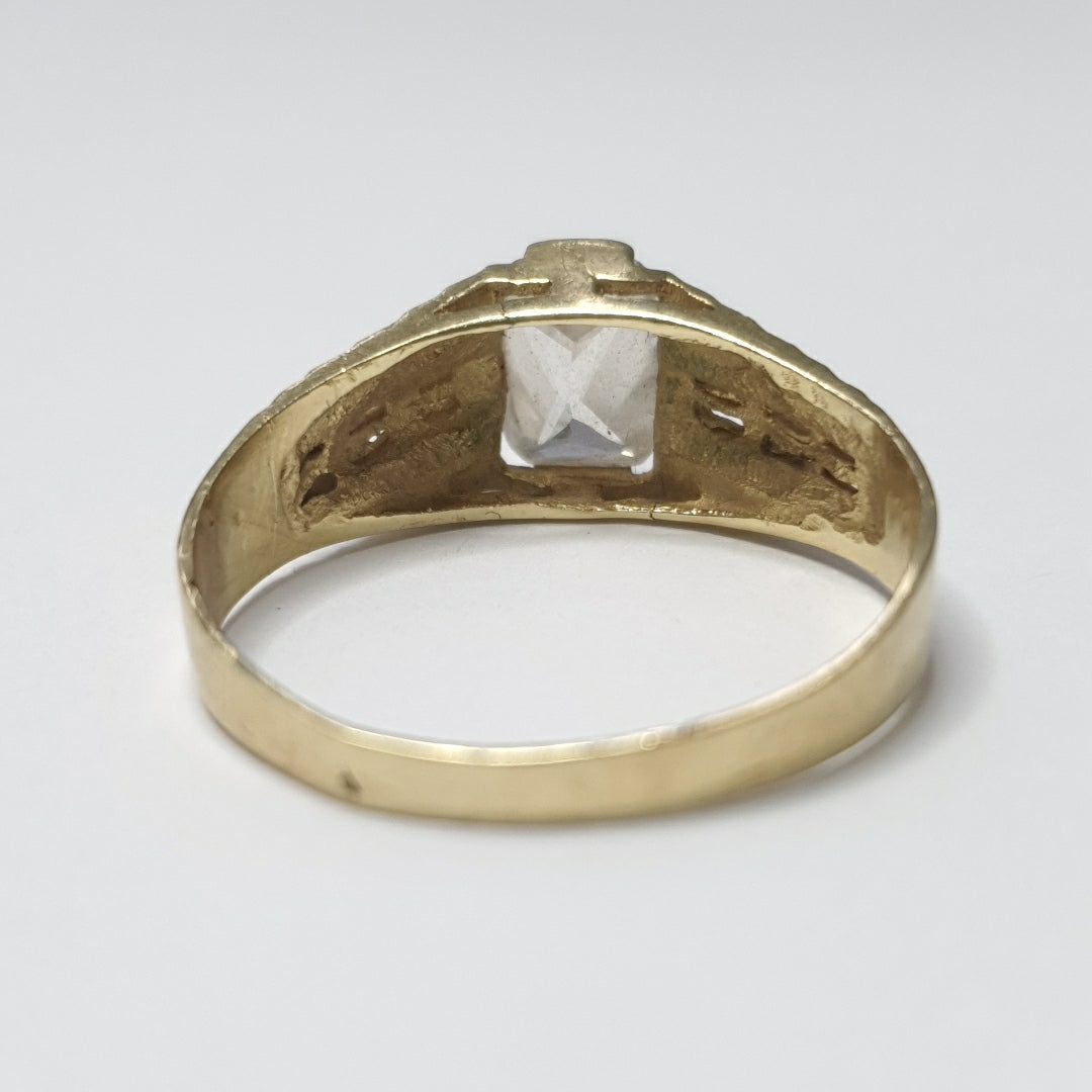 ANILLO ORO 10 K 3.1 GRMS (SEMINUEVO)