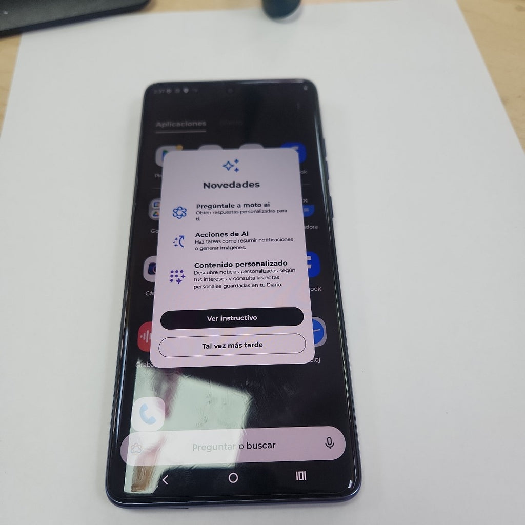 CELULAR MOTOROLA EDGE 60 FUSION XT2503-1 (2025) 256 GB 8 GB RAM (SEMINUEVO)