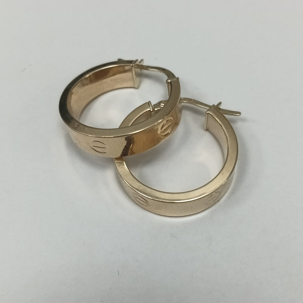 ARRACADAS ORO 14K 2.4 (NUEVO)