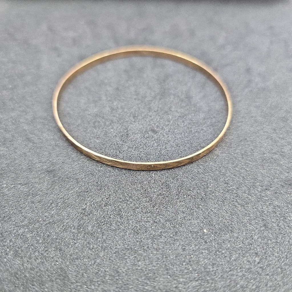 PULSERA RIGIDA ORO 14 K 7 GRMS (SEMINUEVO)