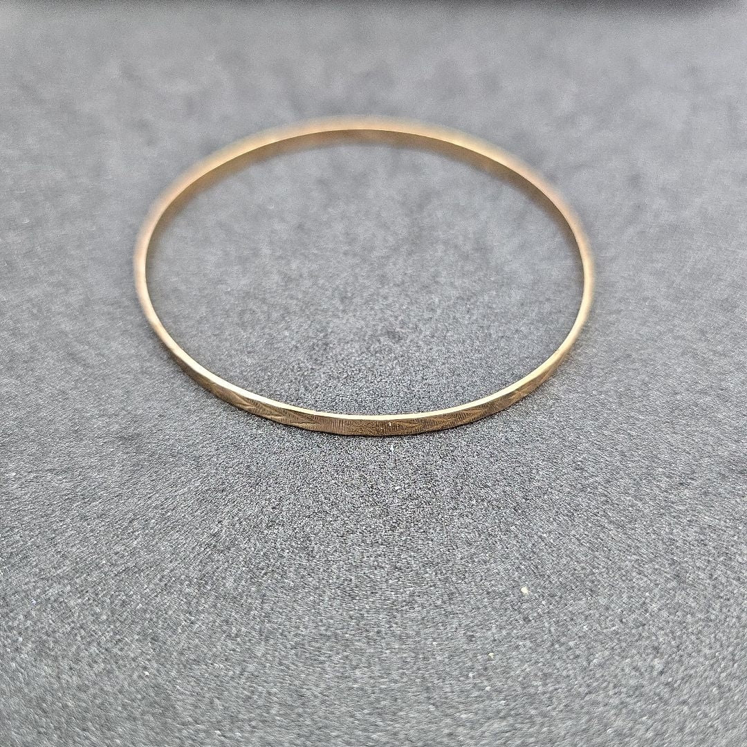 PULSERA RIGIDA ORO 14 K 7 GRMS (SEMINUEVO)