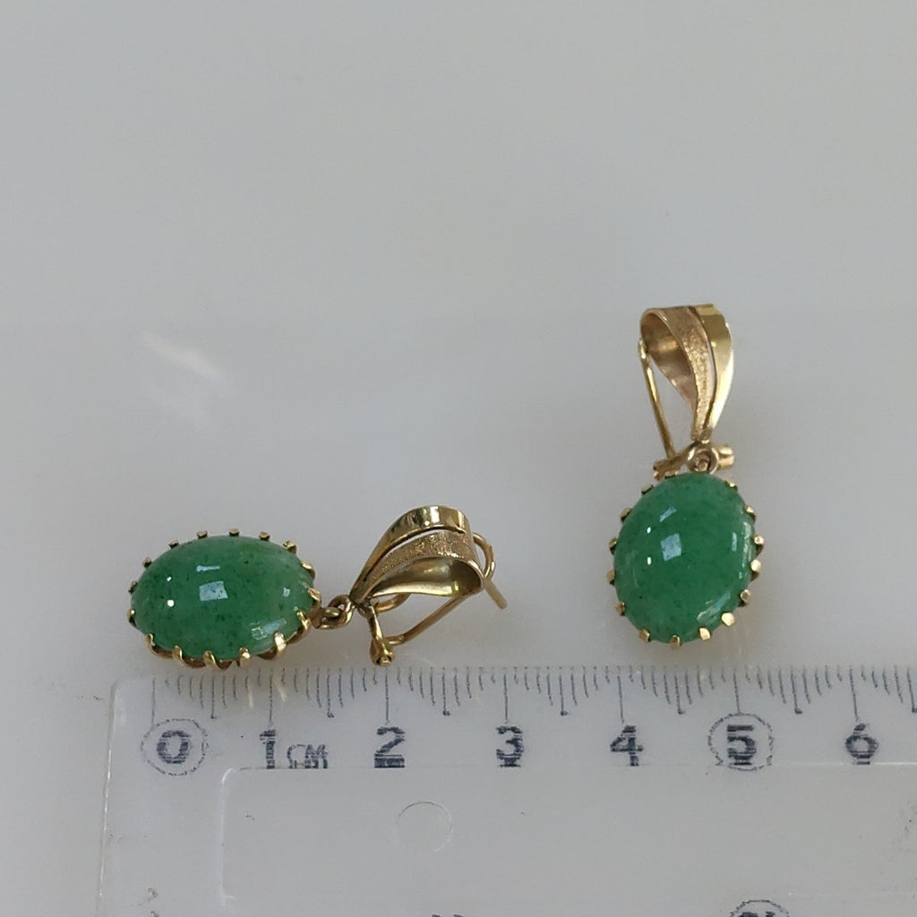 ARETES PAR ORO 14 K 7,70 GRMS (SEMINUEVO)