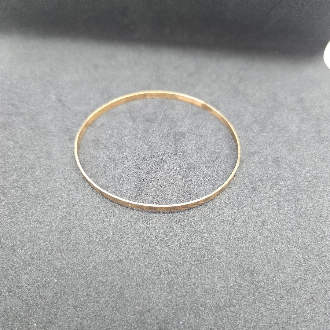 PULSERA RIGIDA ORO 14 K 7.3 GRMS (SEMINUEVO)