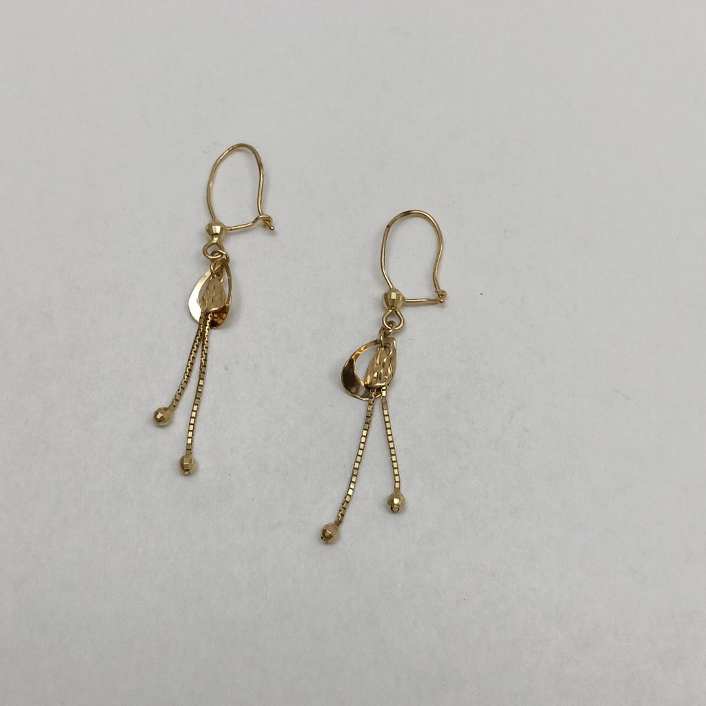 ARETES PAR ORO 14 K 1.5 GRMS (SEMINUEVO)