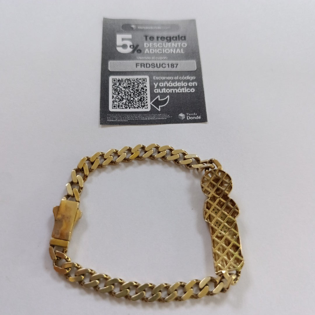 ESCLAVA ORO 14 K 16 GRMS (SEMINUEVO)