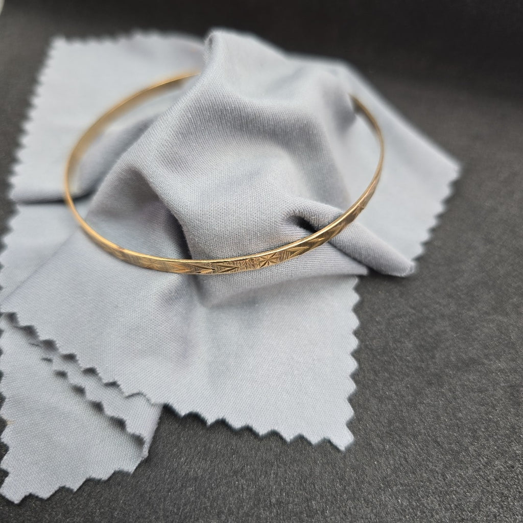 PULSERA RIGIDA ORO 14 K 7.2 GRMS (SEMINUEVO)