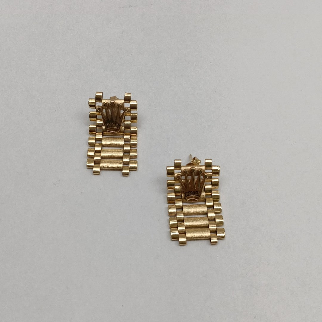 BROQUELES PAR ORO 14 K 5.9 GRMS (SEMINUEVO)