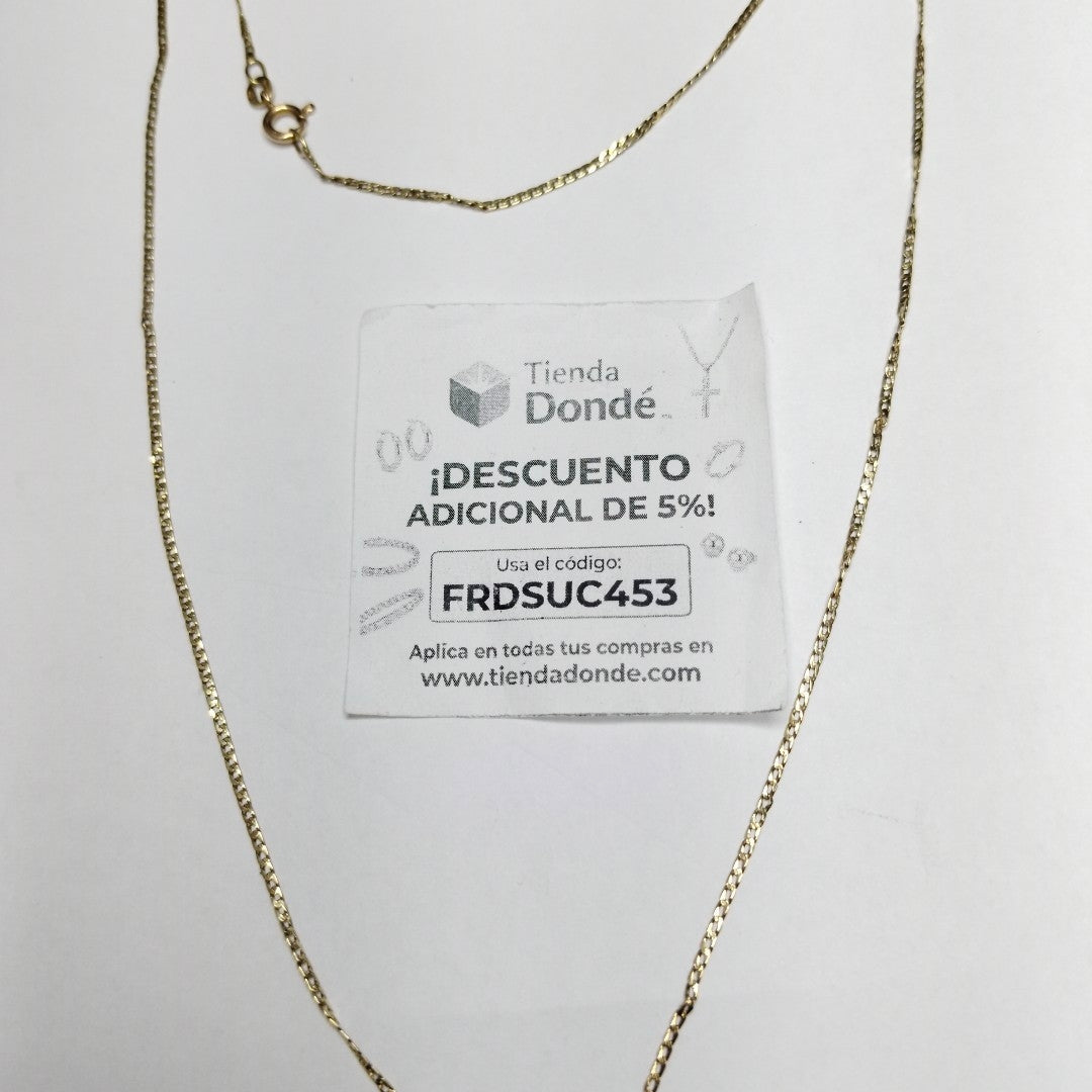 CADENA ORO 14 K 2,80 GRMS (SEMINUEVO)