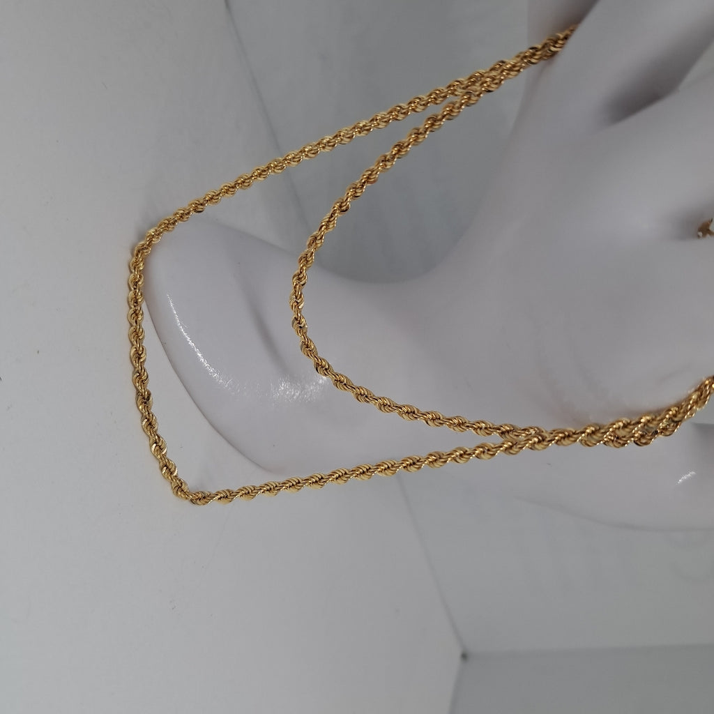 CADENA ORO 14 K 3.6 GRMS (SEMINUEVO)