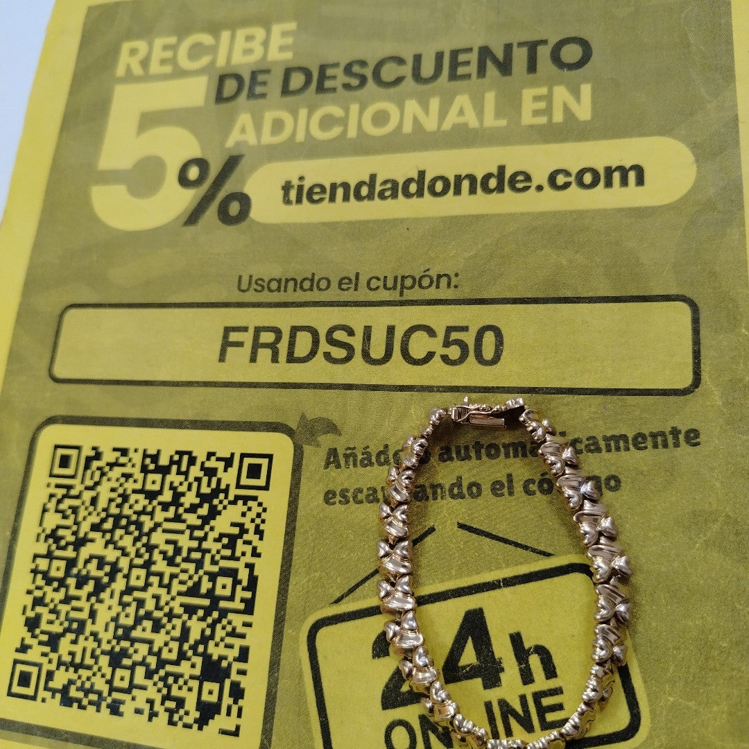 PULSERA ORO 14 K 11,40 GRMS (SEMINUEVO)