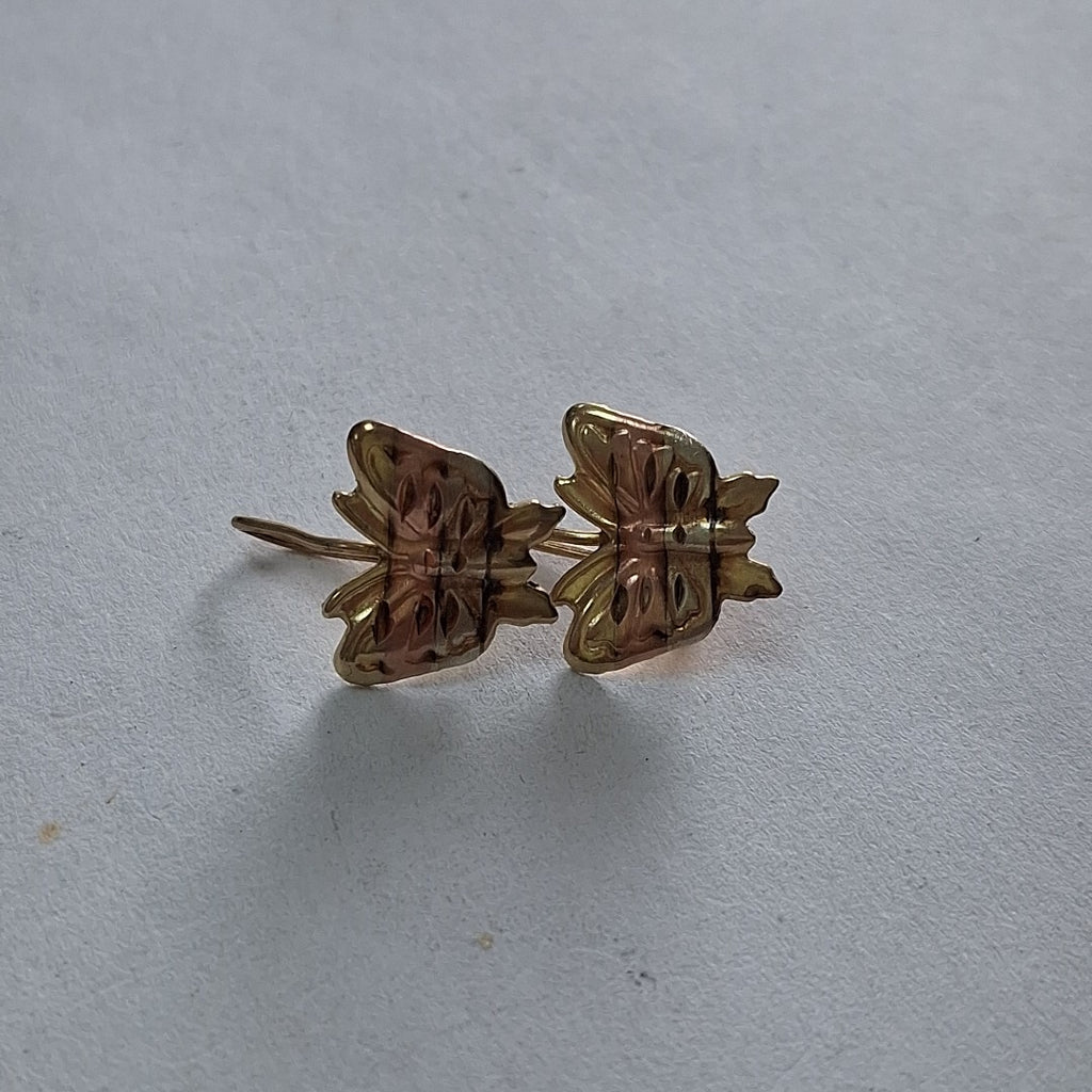 ARETES PAR ORO 10 K 1,20 GRMS (SEMINUEVO)