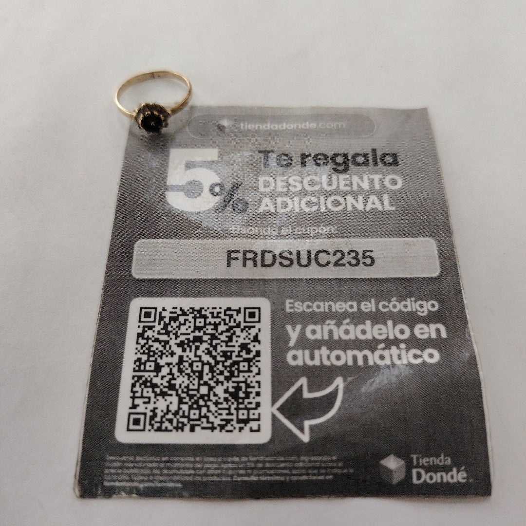 ANILLITO ORO 10 K 1.3 GRMS (SEMINUEVO)