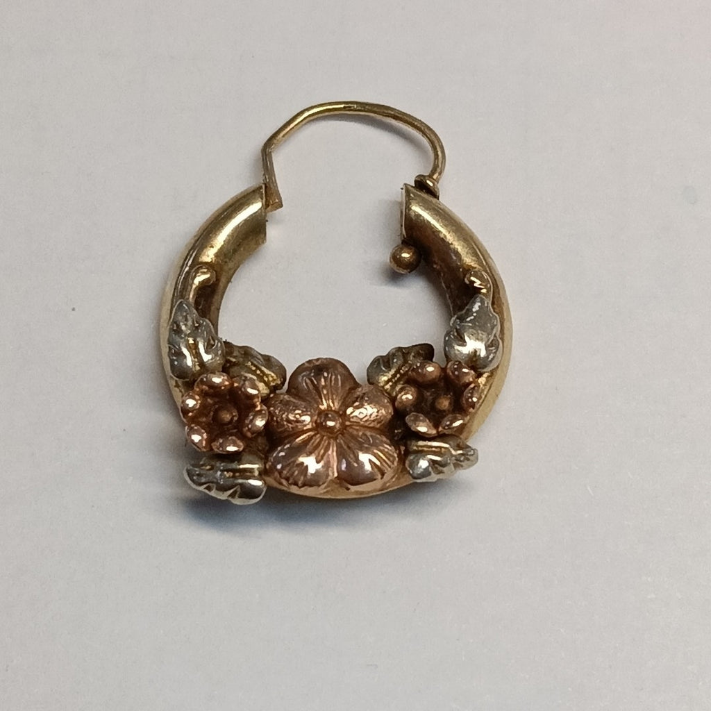 ARETES PAR ORO 8 K 3.1 GRMS (SEMINUEVO)