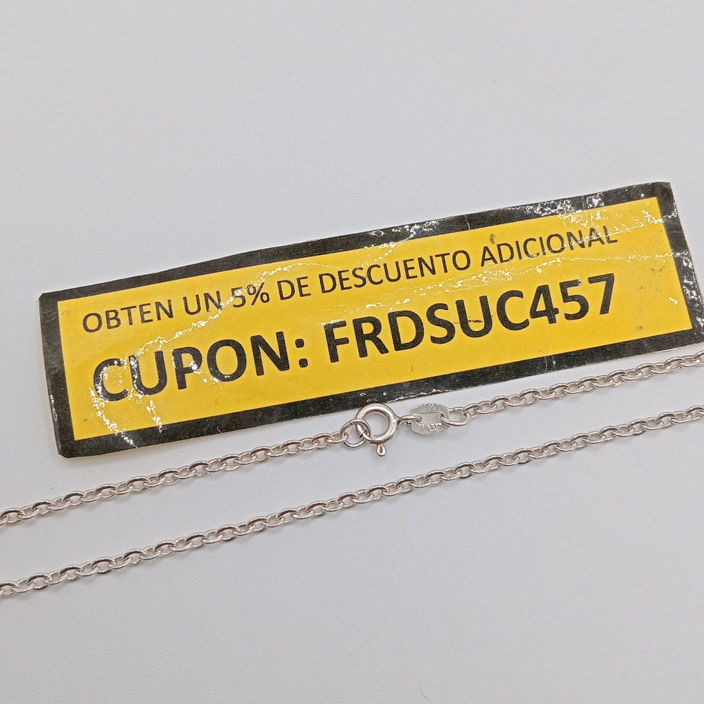 CADENA PLATA 3,80 GRMS (SEMINUEVO)