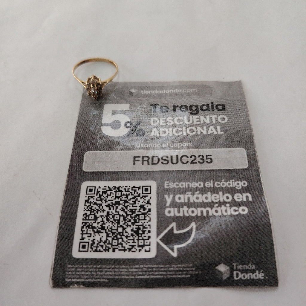 ANILLITO ORO 10 K 1.4 GRMS (SEMINUEVO)