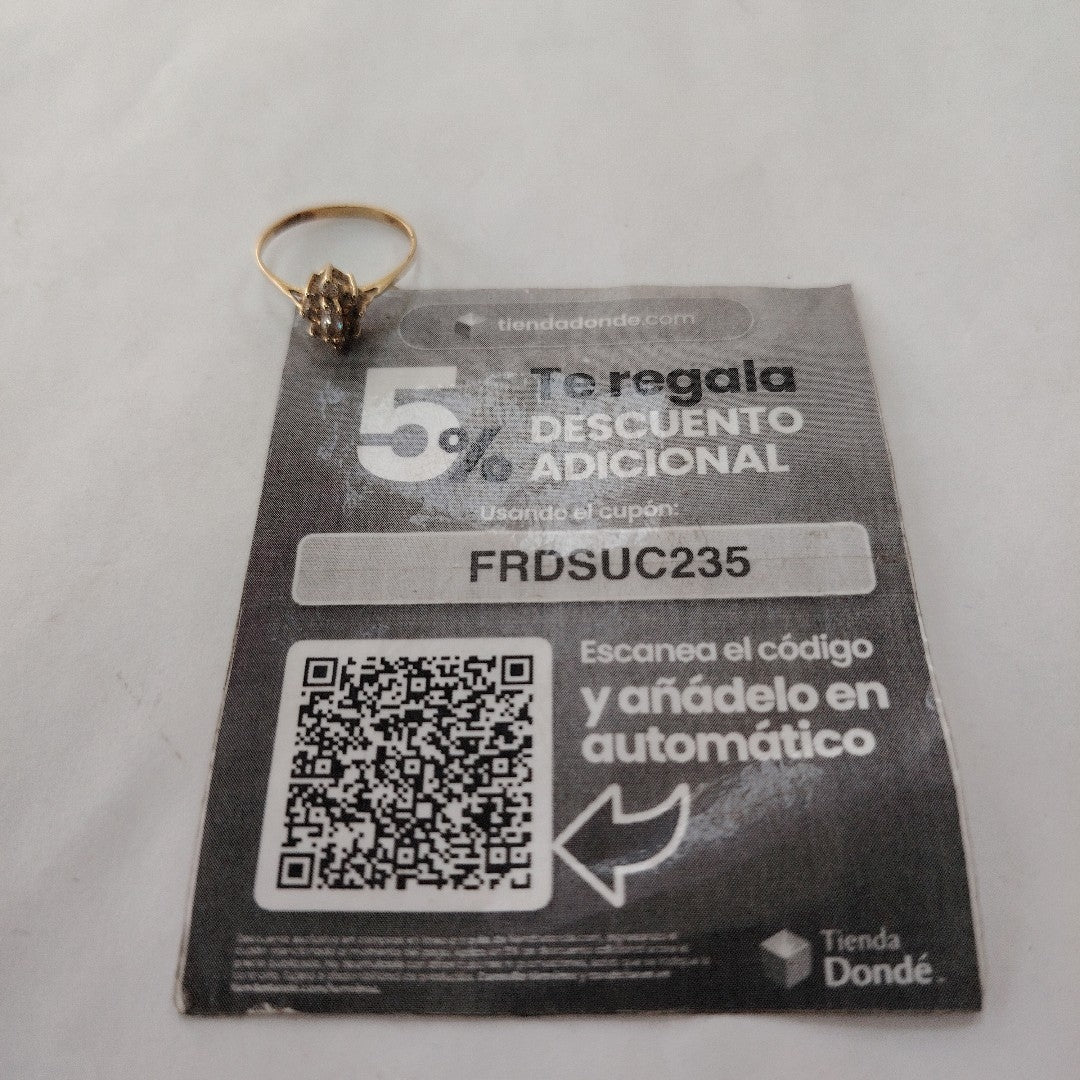 ANILLITO ORO 10 K 1.4 GRMS (SEMINUEVO)
