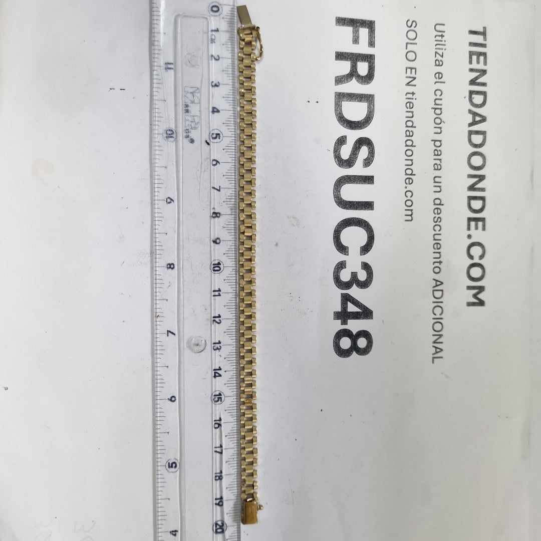 PULSERA ORO 14 K 8,40 GRMS (SEMINUEVO)