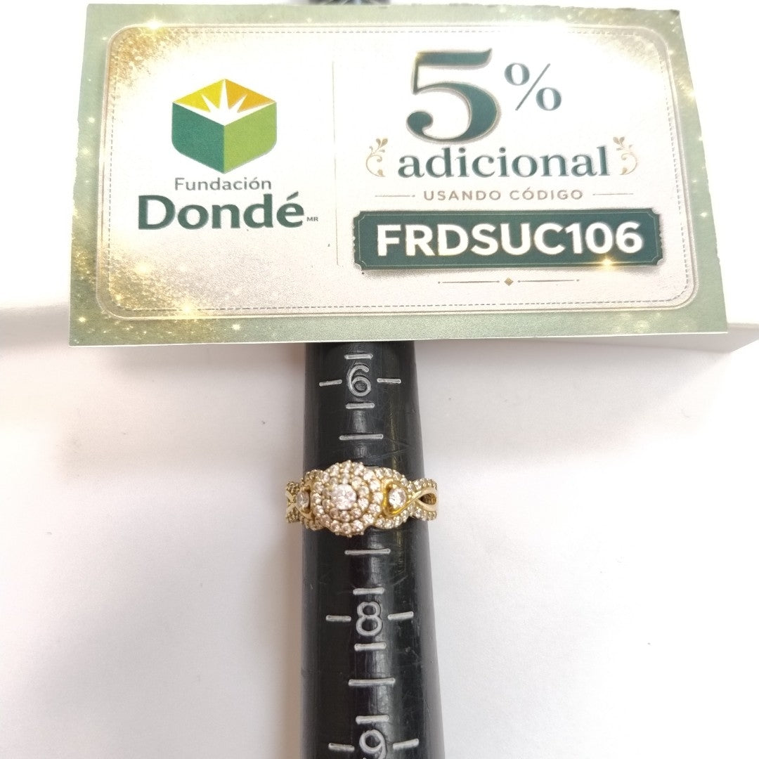 ANILLITO ORO 10 K 4.4 GRMS (SEMINUEVO)