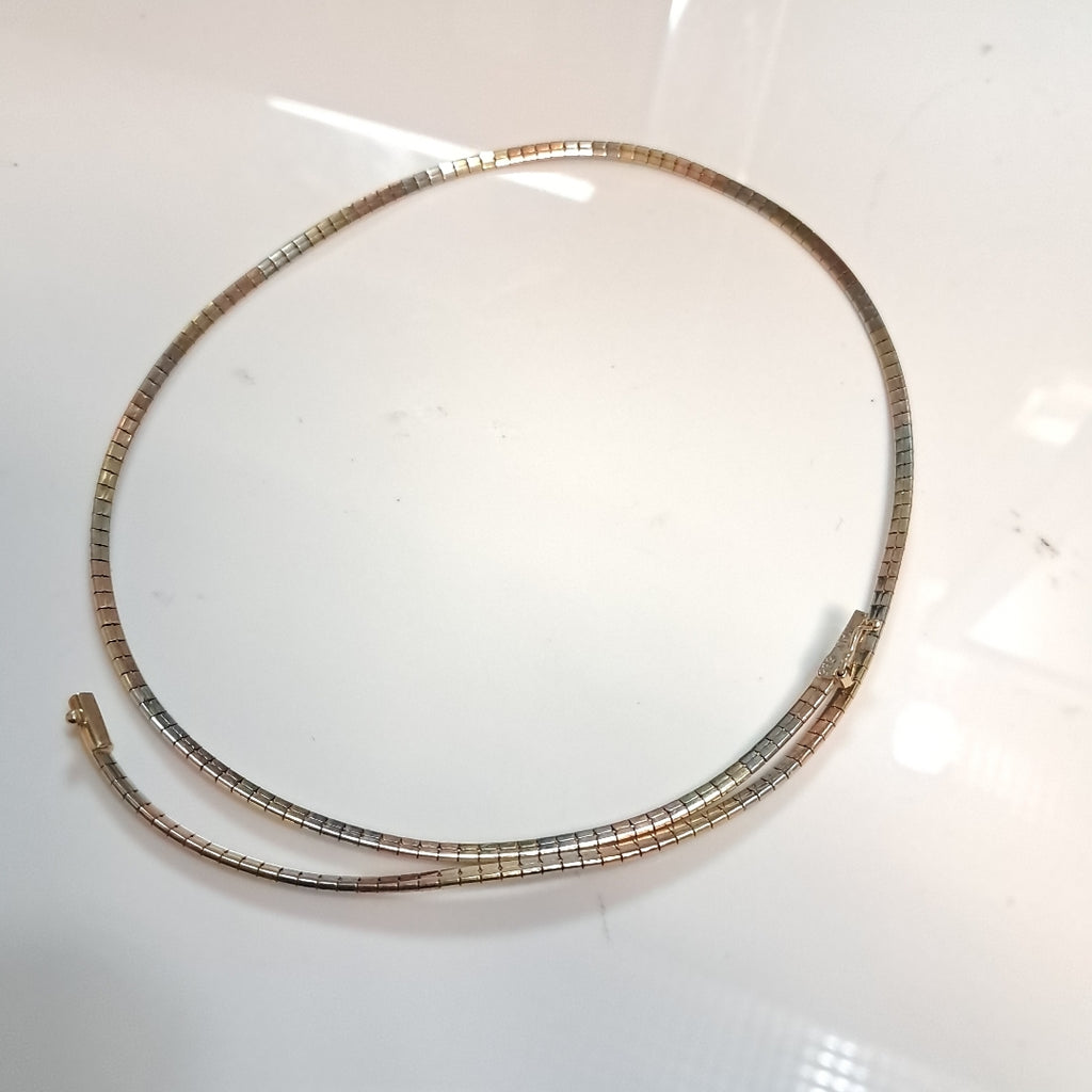 CADENA ORO, ORO COMBINADO 14 K 12.7 GRMS (SEMINUEVO)