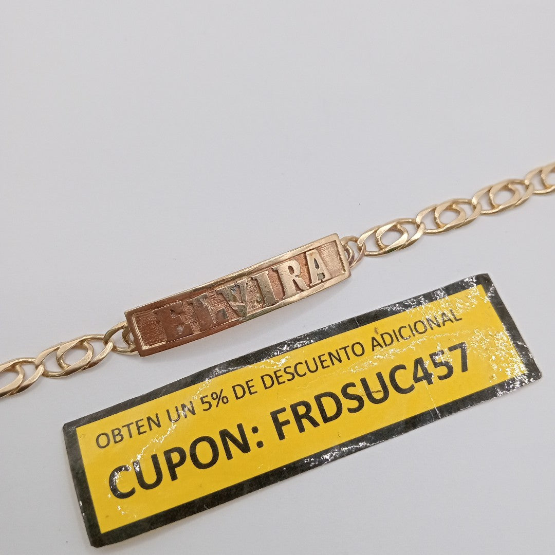 ESCLAVA ORO 14 K 10,20 GRMS (SEMINUEVO)