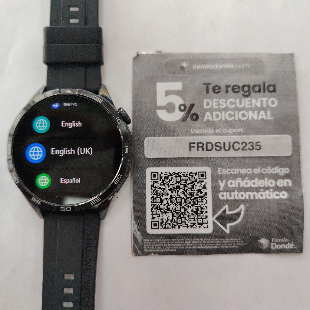 SMARTWATCH HUAWEI WATCH GT 4 PNX-B19 46 MM GPS (SEMINUEVO)
