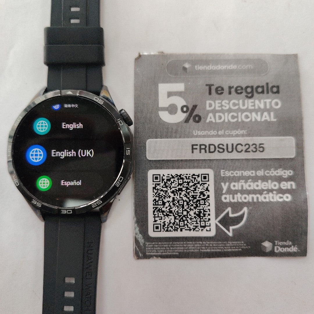 SMARTWATCH HUAWEI WATCH GT 4 PNX-B19 46 MM GPS (SEMINUEVO)