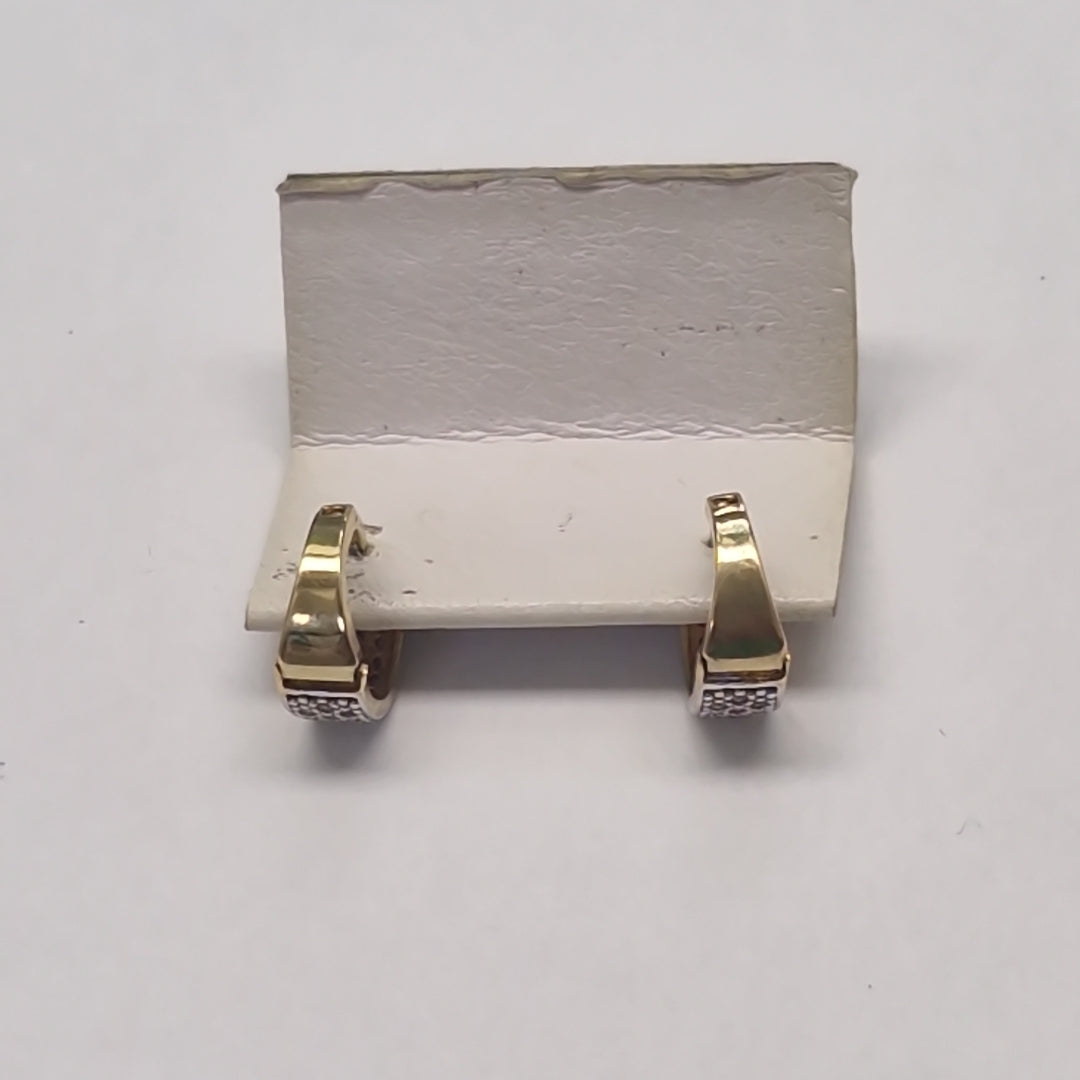 ARRACADAS PAR ORO 10 K 1,80 GRMS (SEMINUEVO)