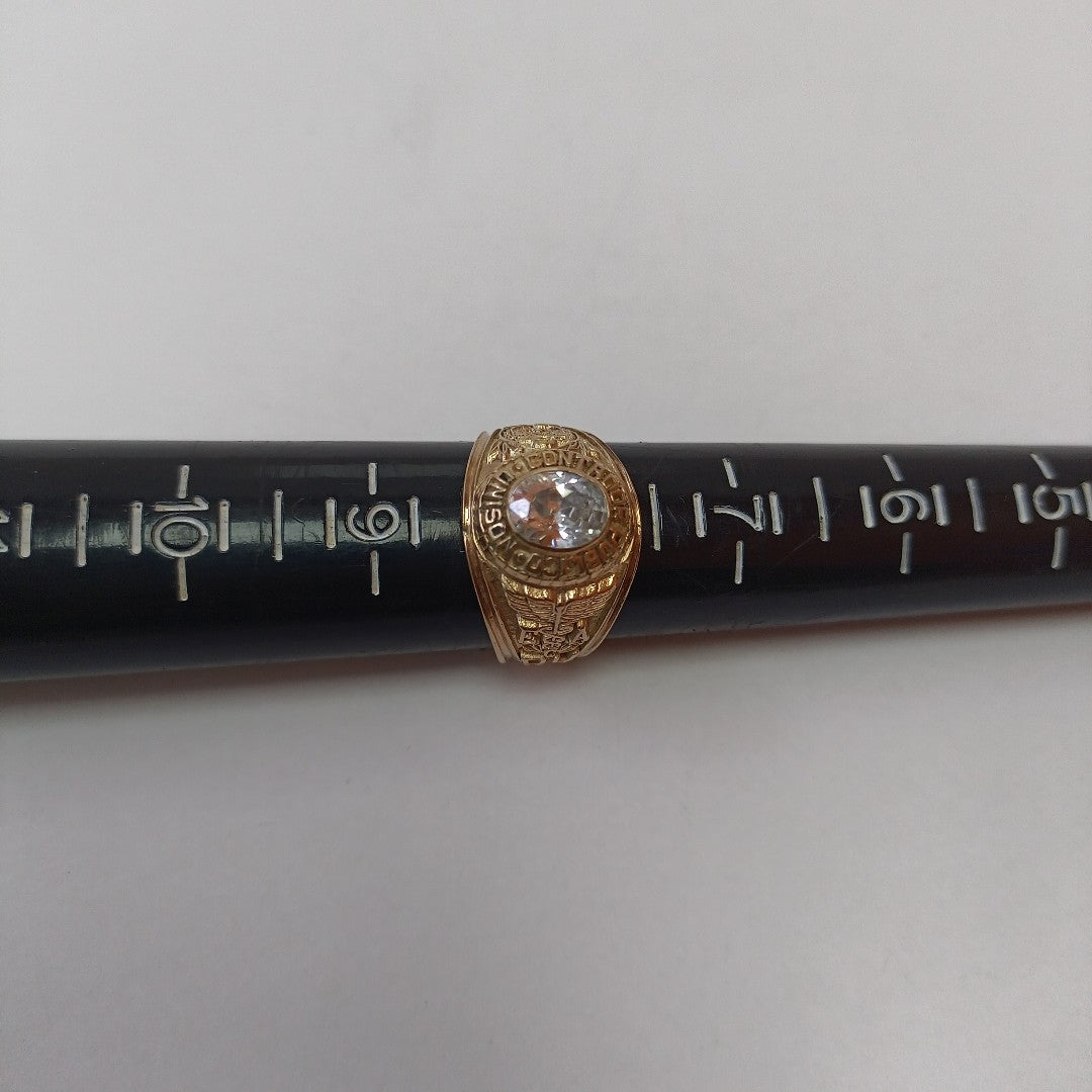 ANILLO DE GRADUACIÓN ORO 8 K 8,50 GRMS (SEMINUEVO)
