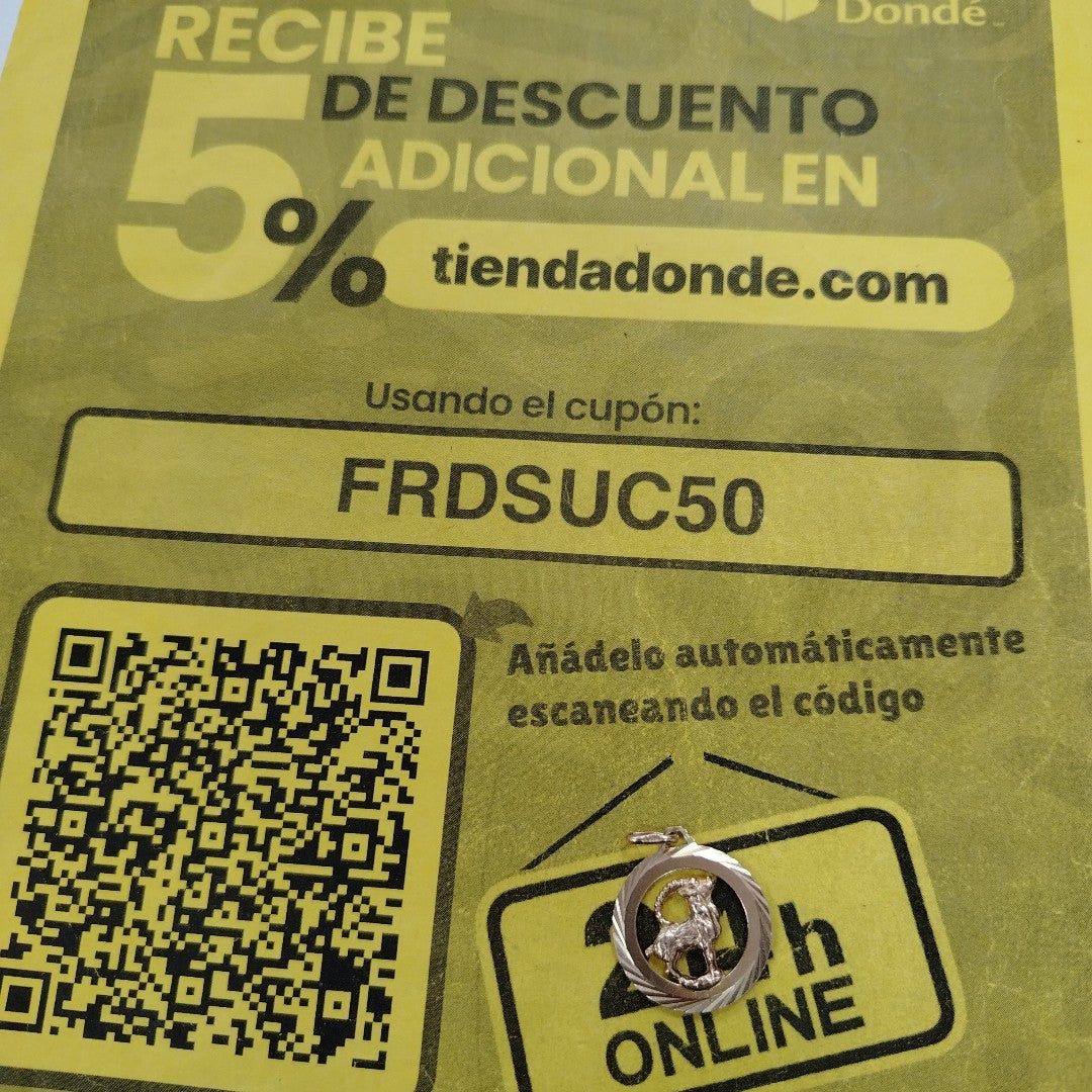 DIJE ORO 14 K 5,00 GRMS (SEMINUEVO)