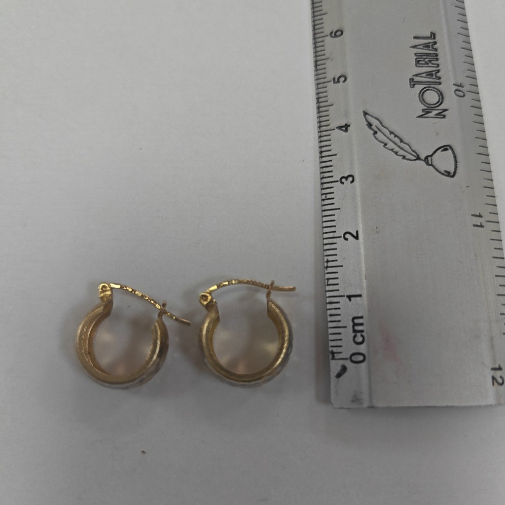 ARRACADAS PAR ORO 14 K 1.8 GRMS (SEMINUEVO)