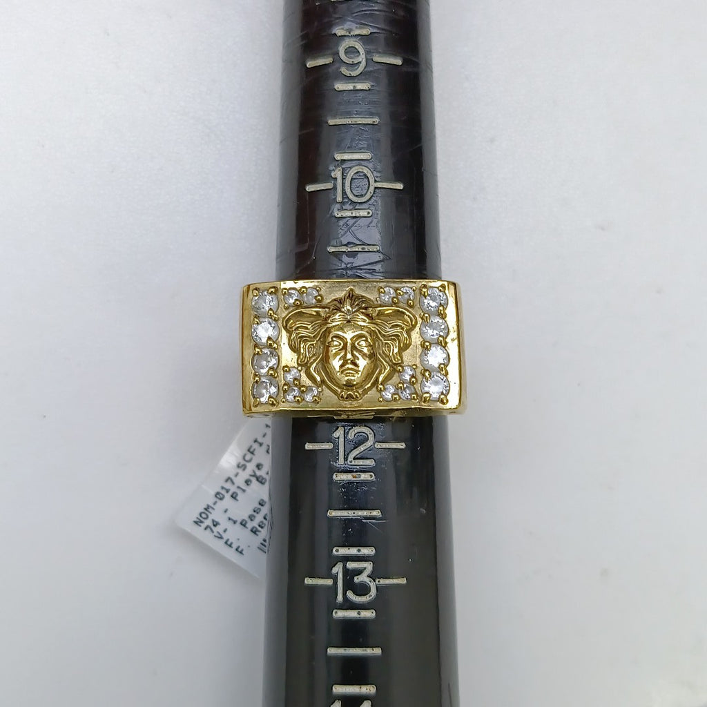 ANILLO ORO 10 K 11 GRMS (SEMINUEVO)
