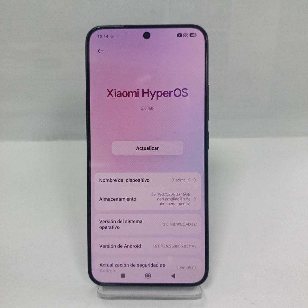 CELULAR XIAOMI 15 24129PN74G (2024) 512 GB 12 GB RAM (SEMINUEVO)