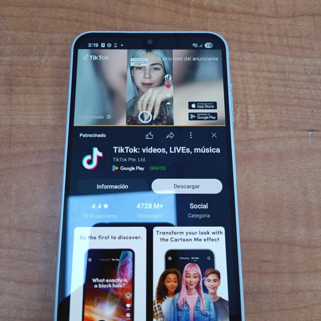 CELULAR SAMSUNG GALAXY A16 SM-A165M (2024) 128 GB 4 GB RAM (SEMINUEVO)