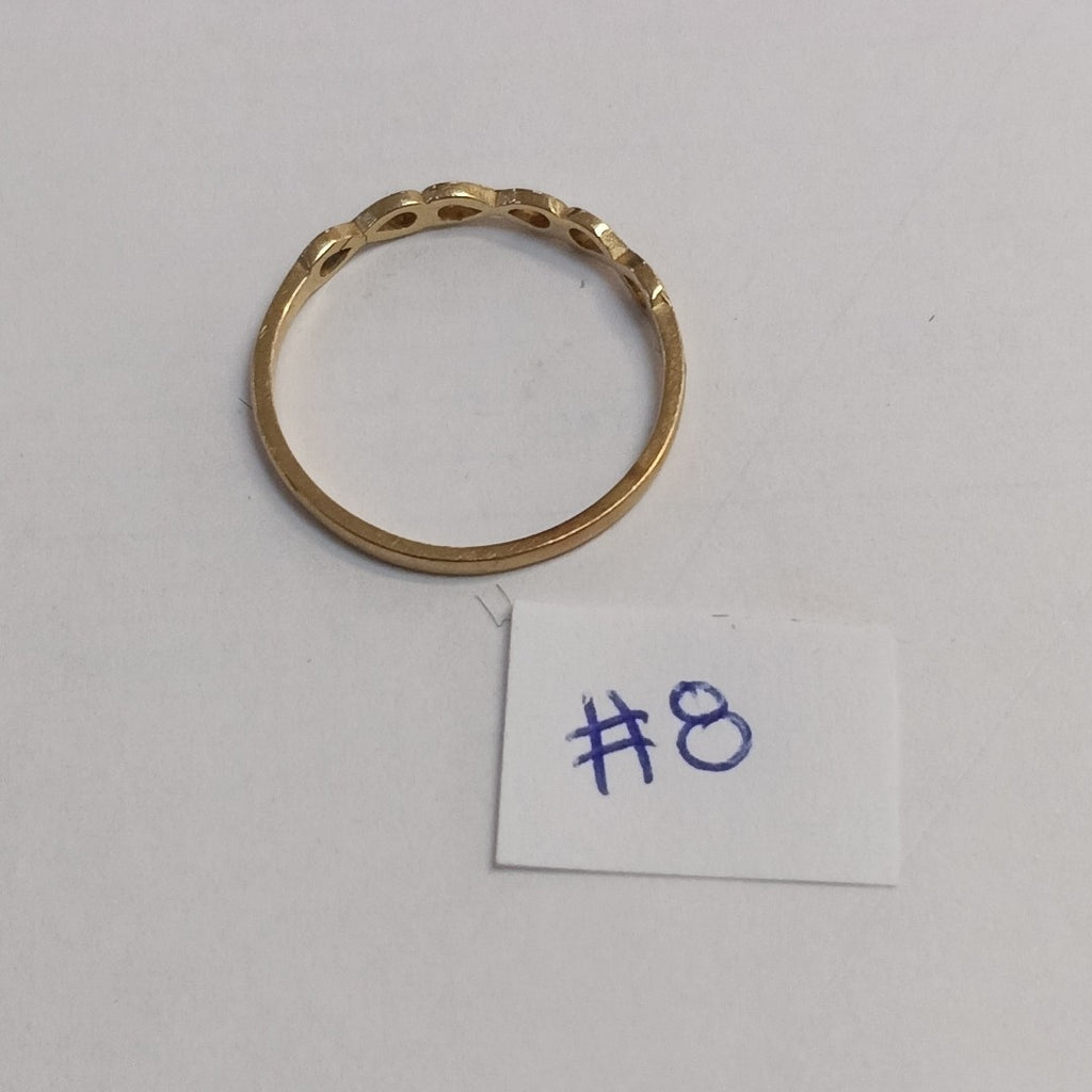 ANILLITO ORO 8 K 0.9 GRMS (SEMINUEVO)