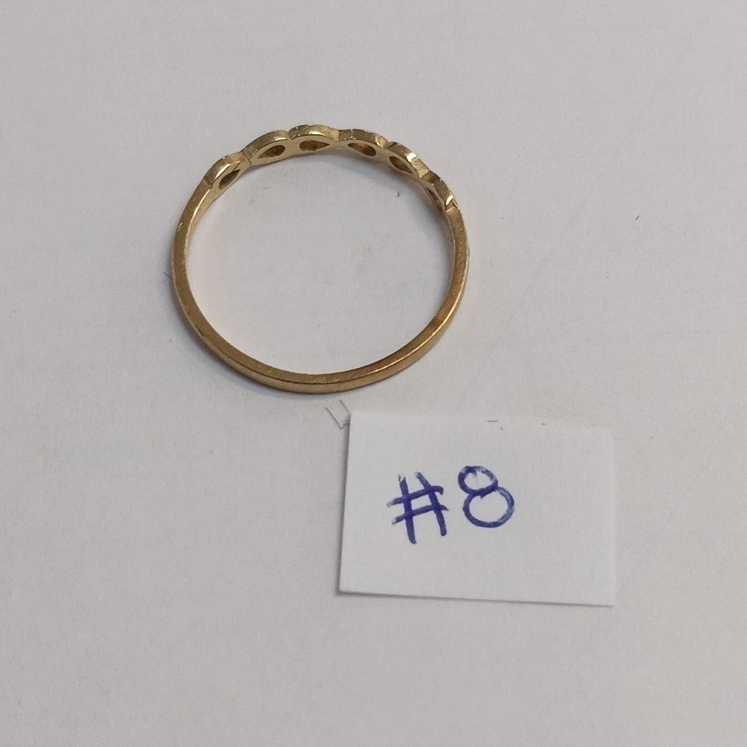 ANILLITO ORO 8 K 0.9 GRMS (SEMINUEVO)