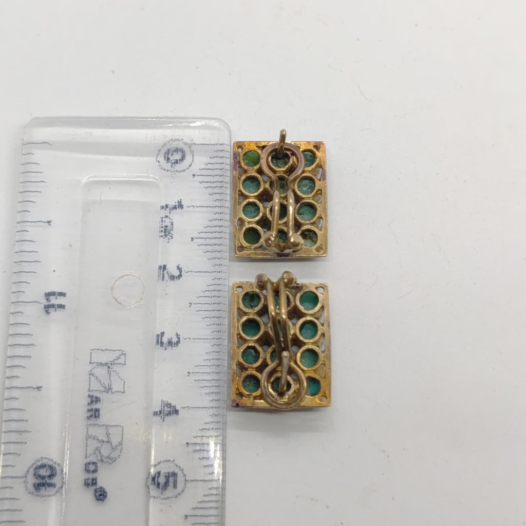 ARETES PAR ORO 8 K 8,20 GRMS (SEMINUEVO)
