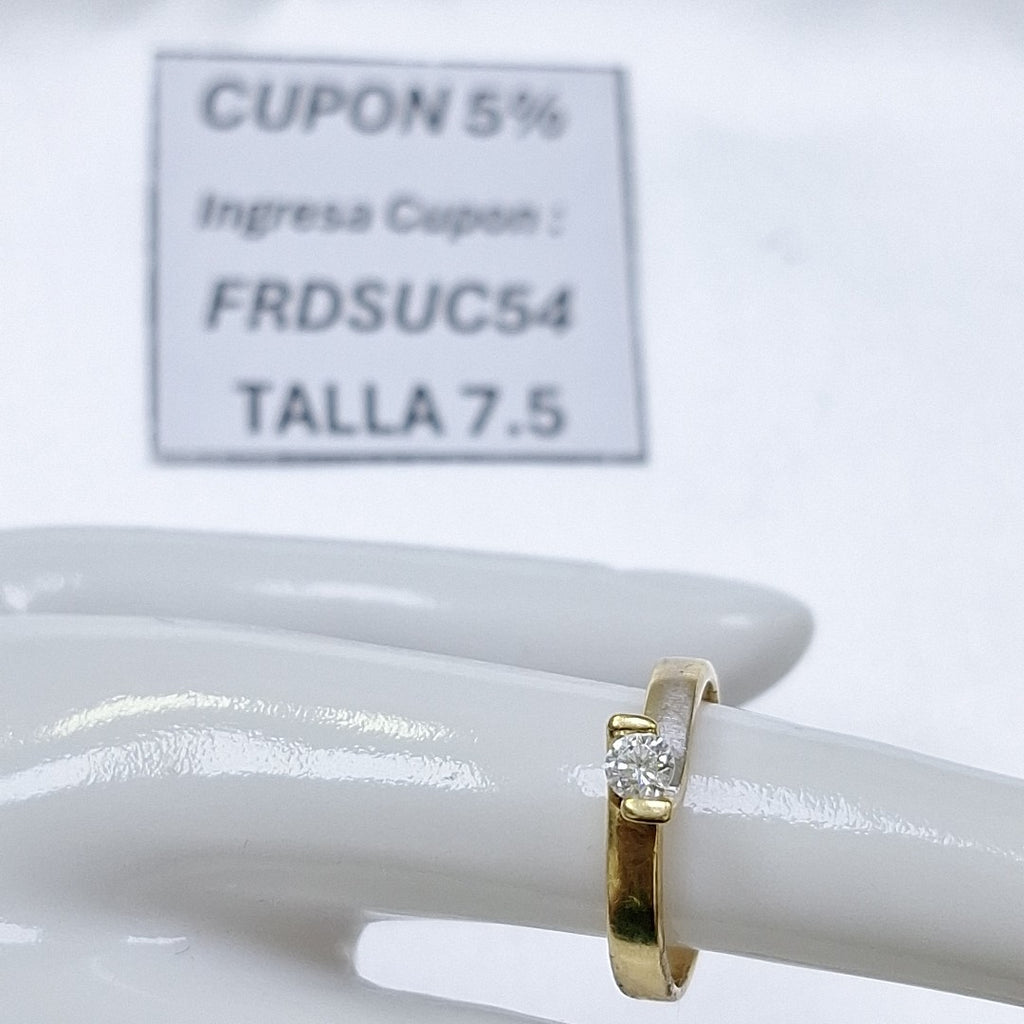 ANILLITO ORO 14 K 3,10 GRMS (SEMINUEVO)