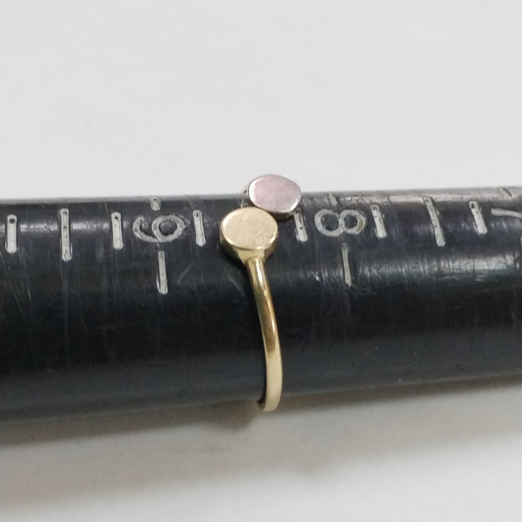 ANILLO ORO 10 K 0.8 GRMS (SEMINUEVO)