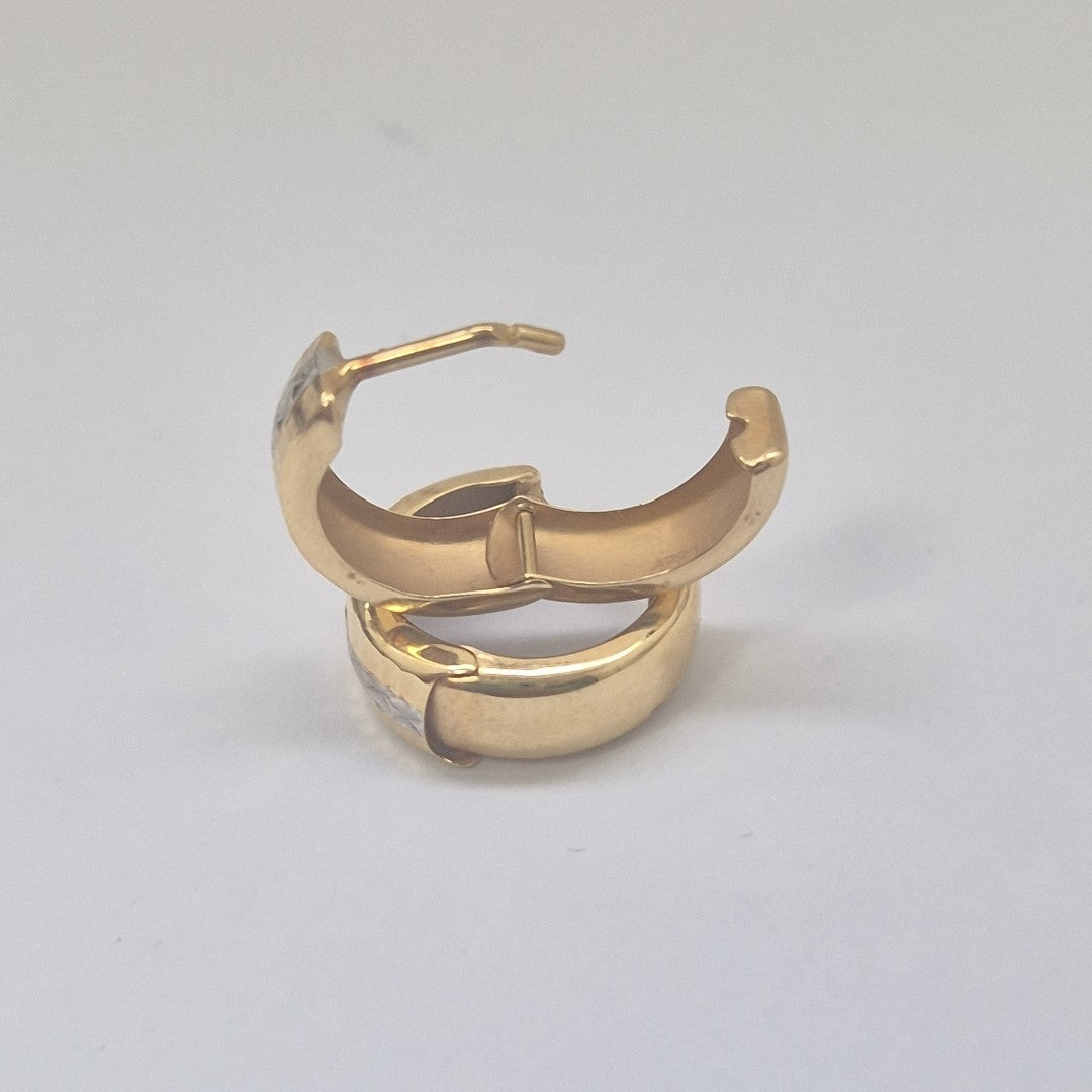 ARRACADAS PAR ORO 14 K 1.2 GRMS (SEMINUEVO)