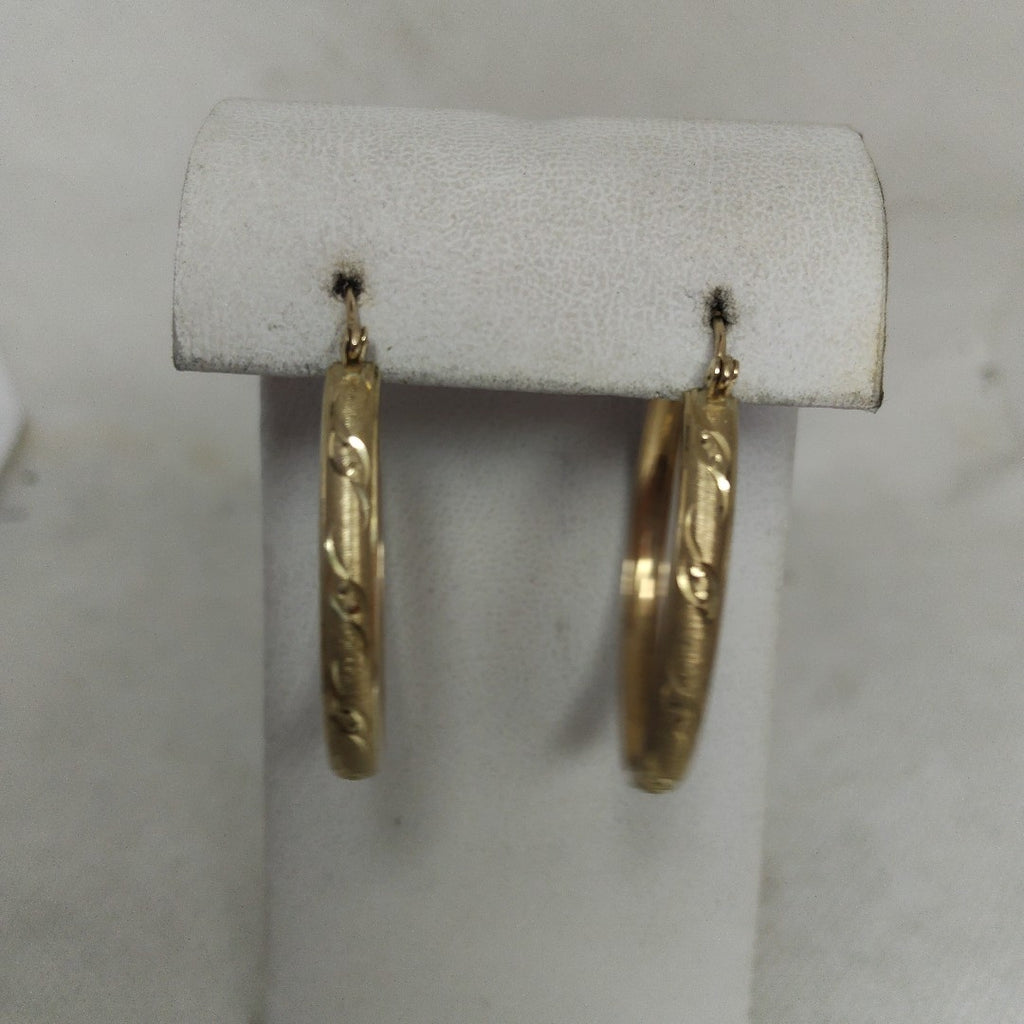 ARRACADAS PAR ORO 10 K 3.8 GRMS (SEMINUEVO)
