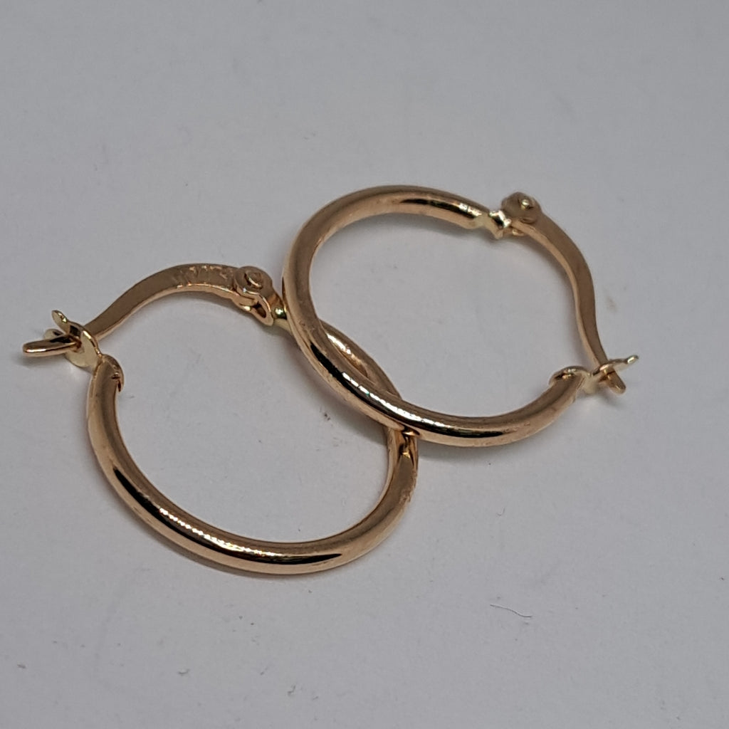 ARETES ARRACADAS 14K 1.2 GR (NUEVO)