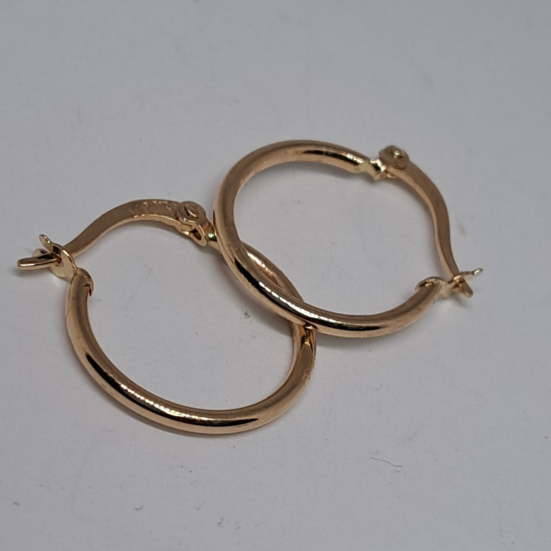 ARETES ARRACADAS 14K 1.2 GR (NUEVO)