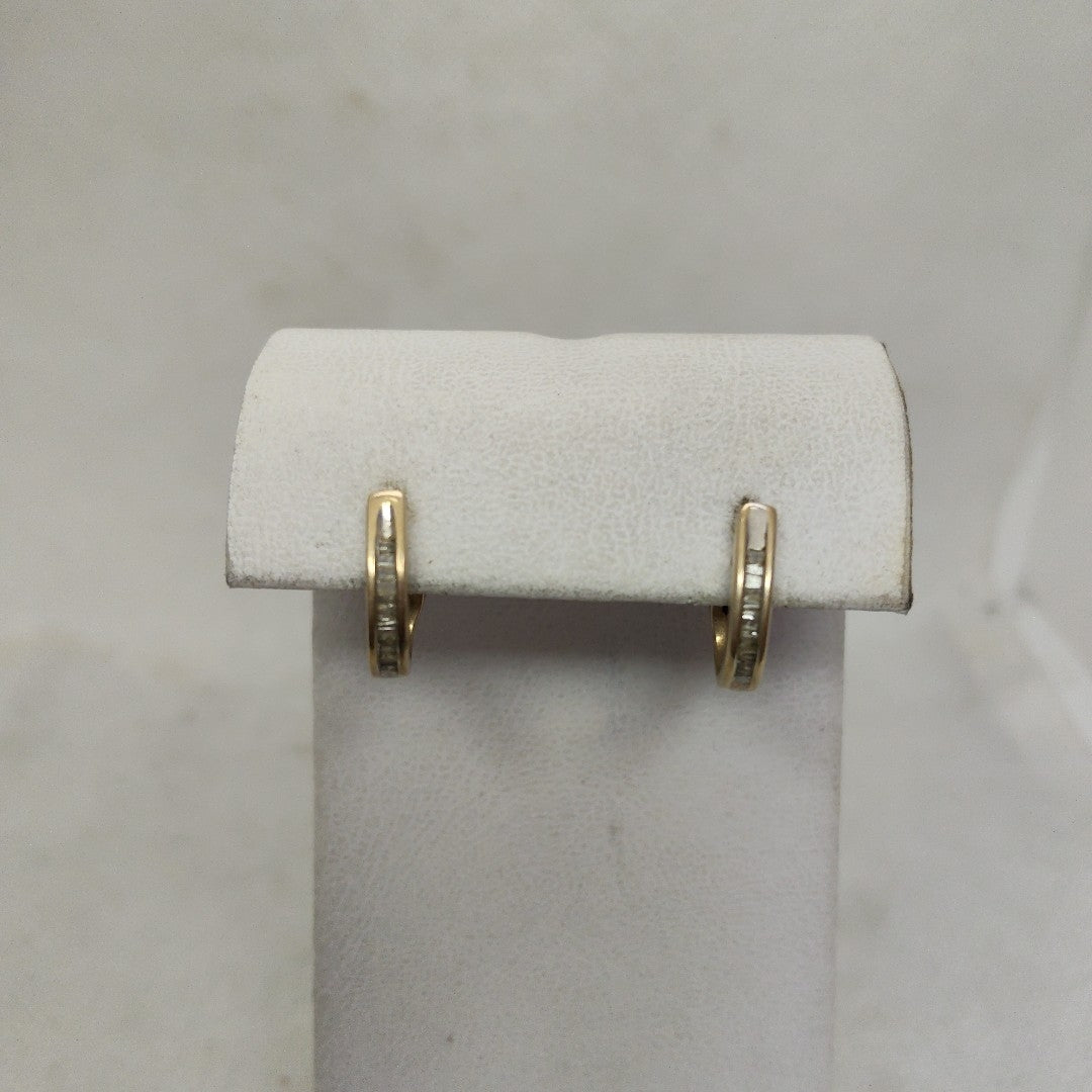 ARETES PAR ORO 10 K 2.8 GRMS (SEMINUEVO)