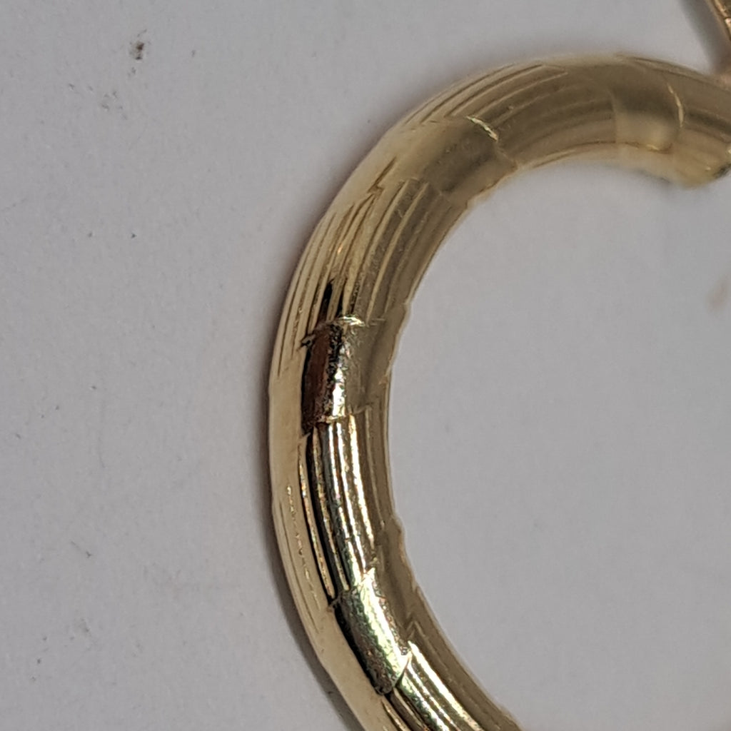 ARETES ARRACADAS 14K 2.6 GR (NUEVO)