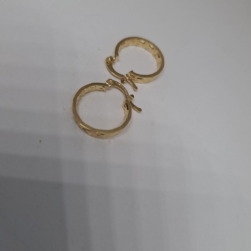 ARETES ARRACADAS FIG GRECAS 14K 1.8 GR (NUEVO)