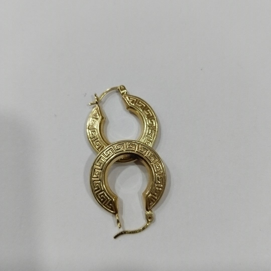 ARRACADAS PAR ORO 14 K 2.6 GRMS (SEMINUEVO)