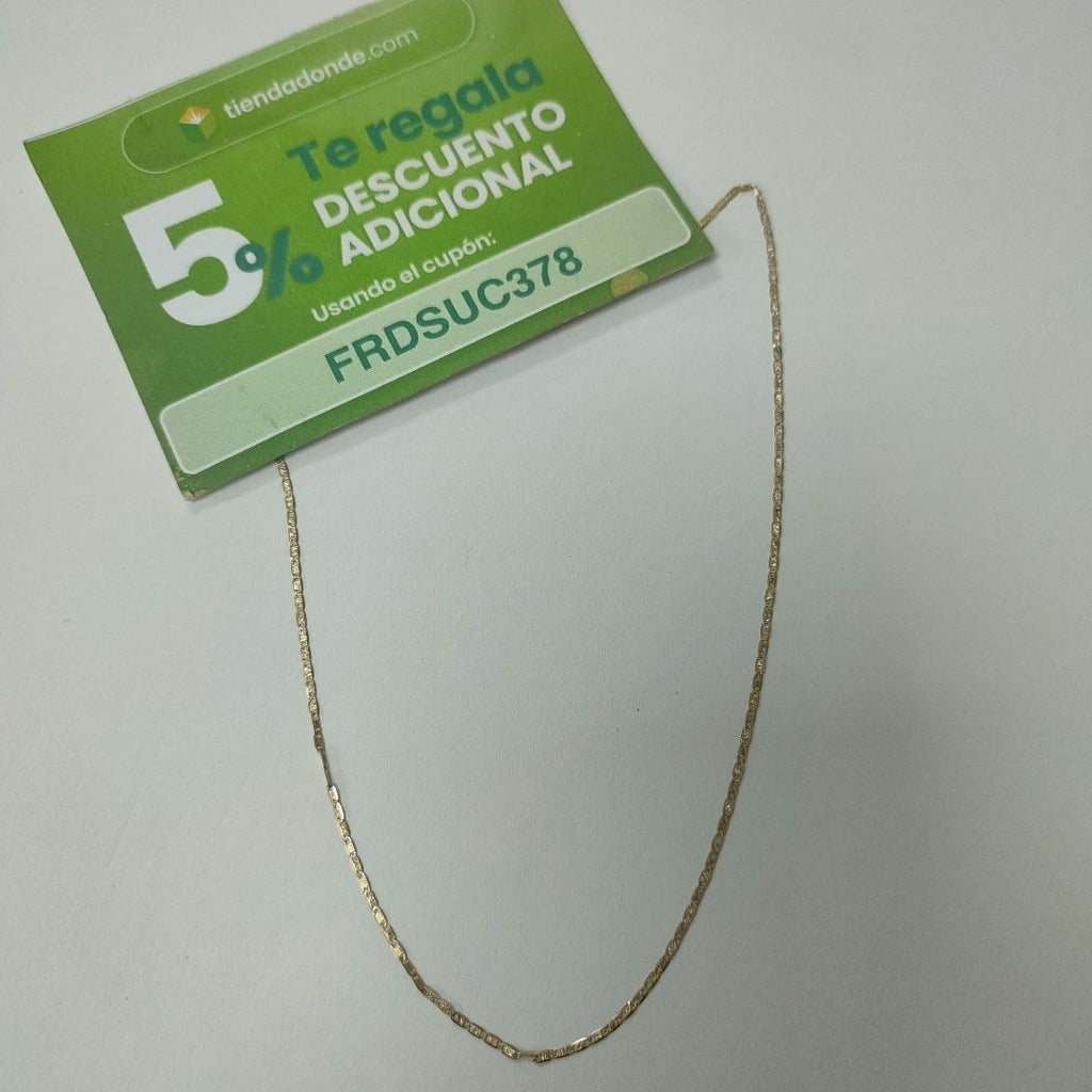 CADENA ORO 10 K 1.4 GRMS (SEMINUEVO)
