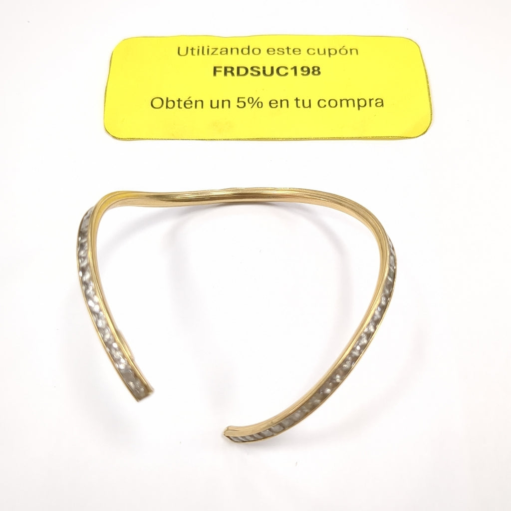 BRAZALETE ORO 10 K 8.4 GRMS (SEMINUEVO)
